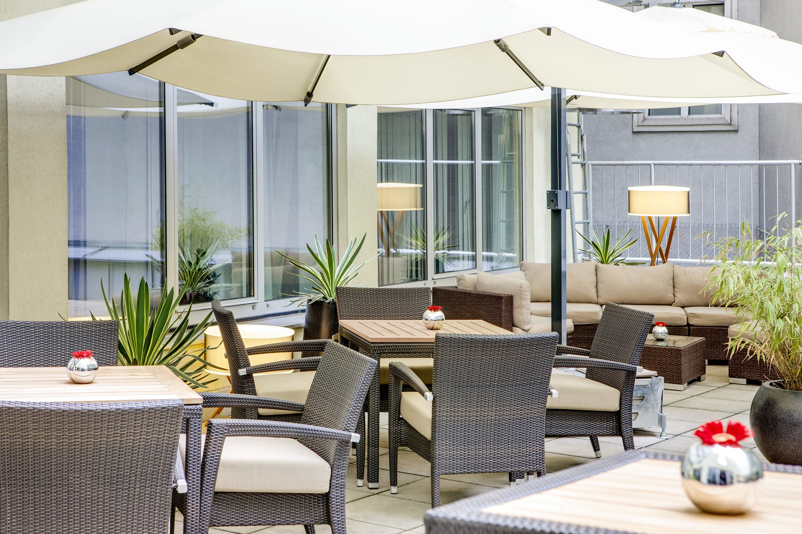 IntercityHotel Wien - Terrasse