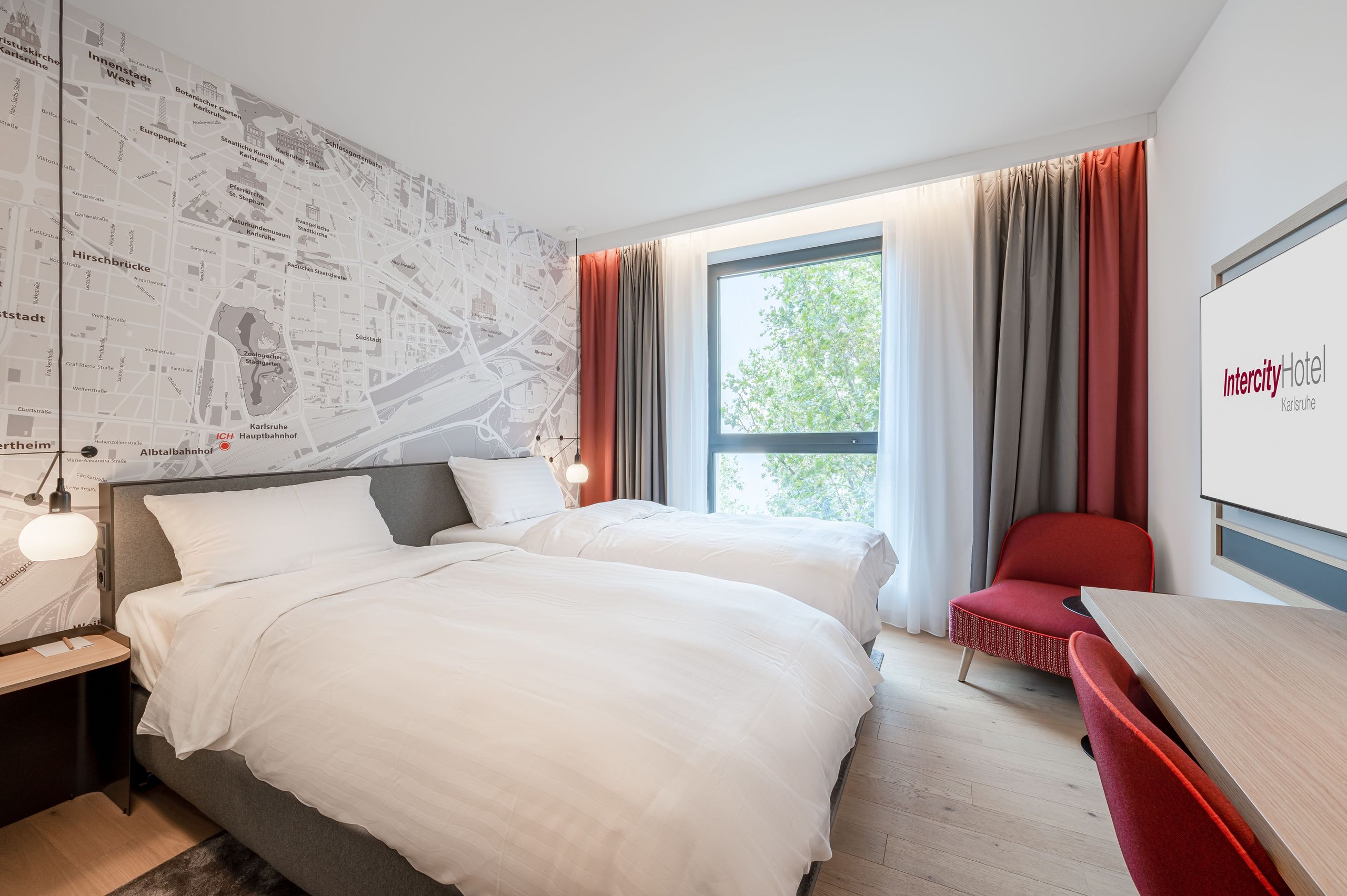 Business hotel in Karlsruhe - IntercityHotel Karlsruhe, Business Twin bed room
