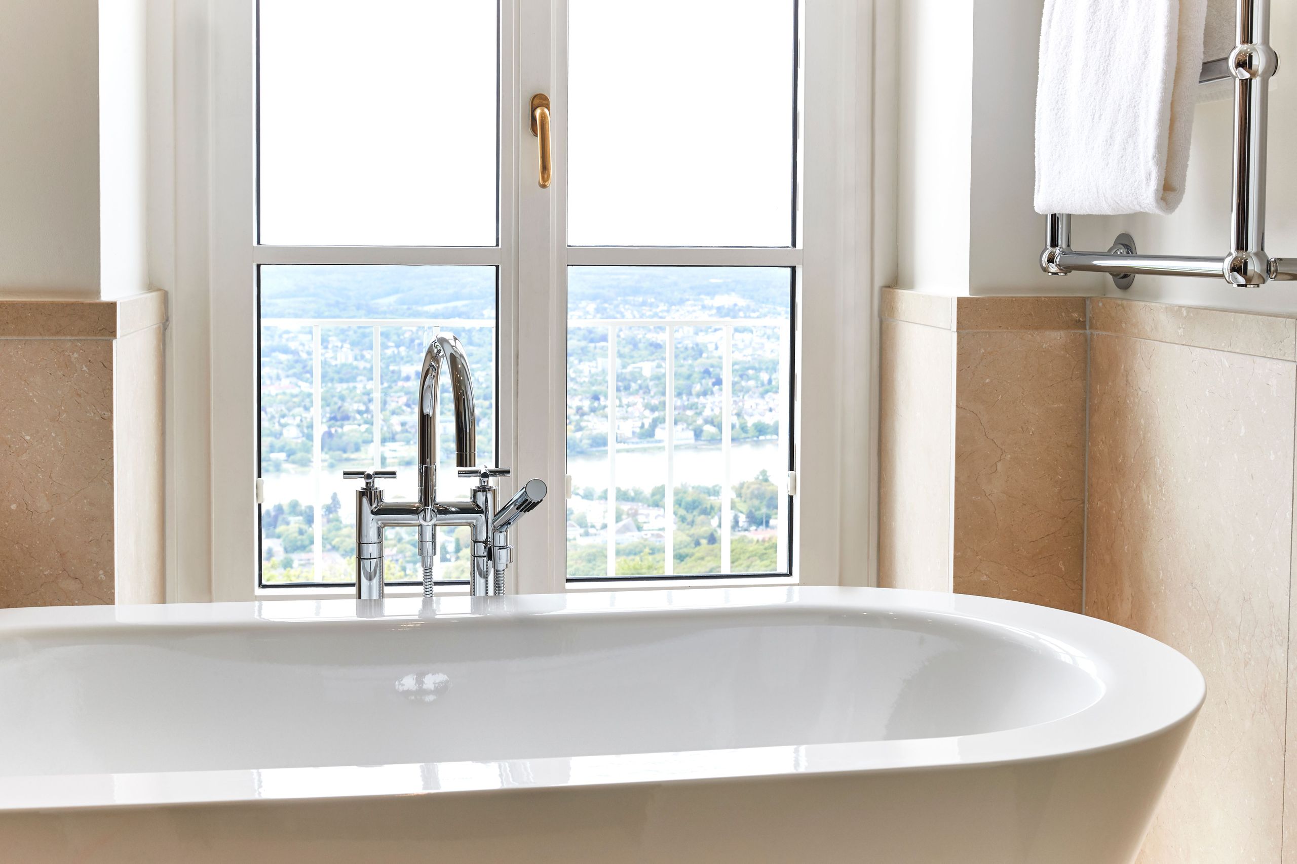Steigenberger Grandhotel & SPA Petersberg - Königswinter/Bonn - Badeværelse