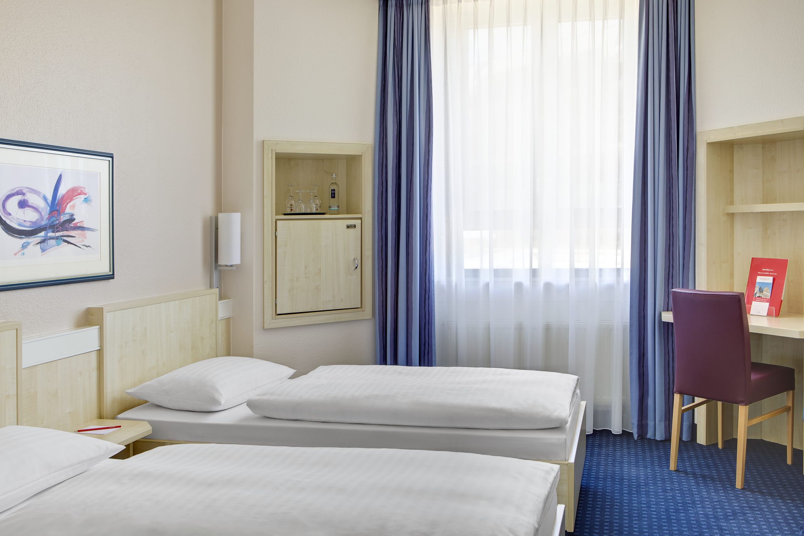 IntercityHotel Ulm - Chambre Business Plus avec lits séparés