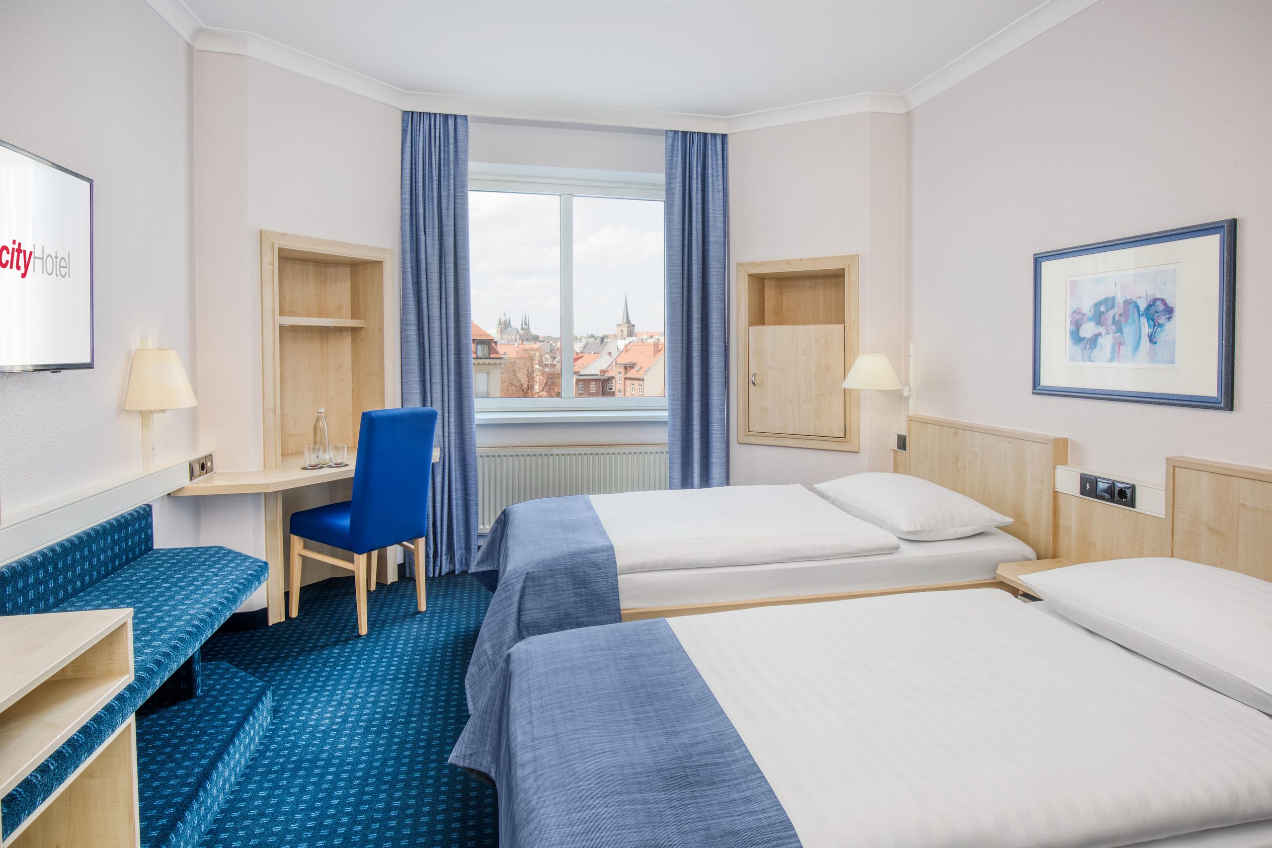 IntercityHotel Erfurt - Habitación Business con dos camas