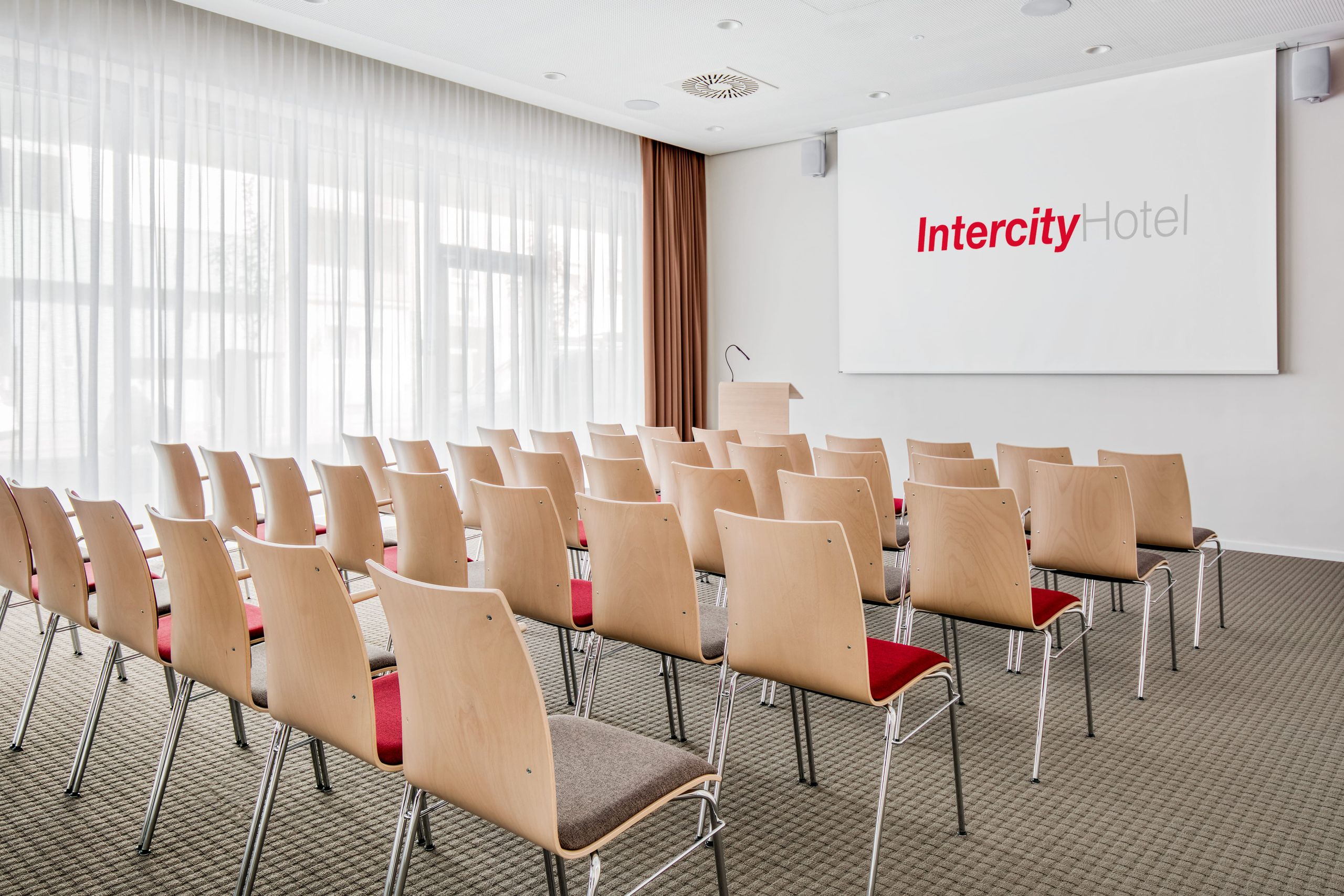 Salas de conferência no IntercityHotel Graz