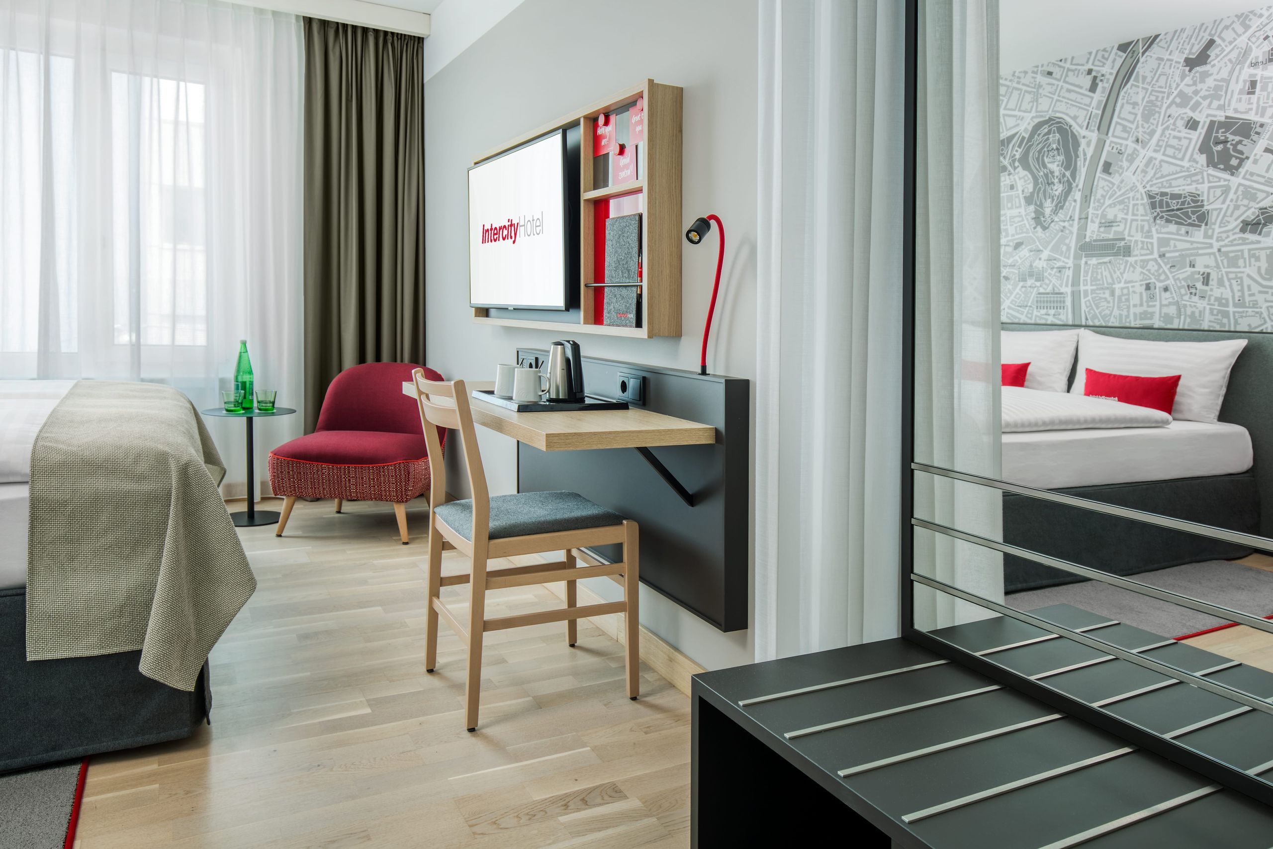 Hôtel à Graz - IntercityHotel Graz - Chambre adaptée aux personnes handicapées