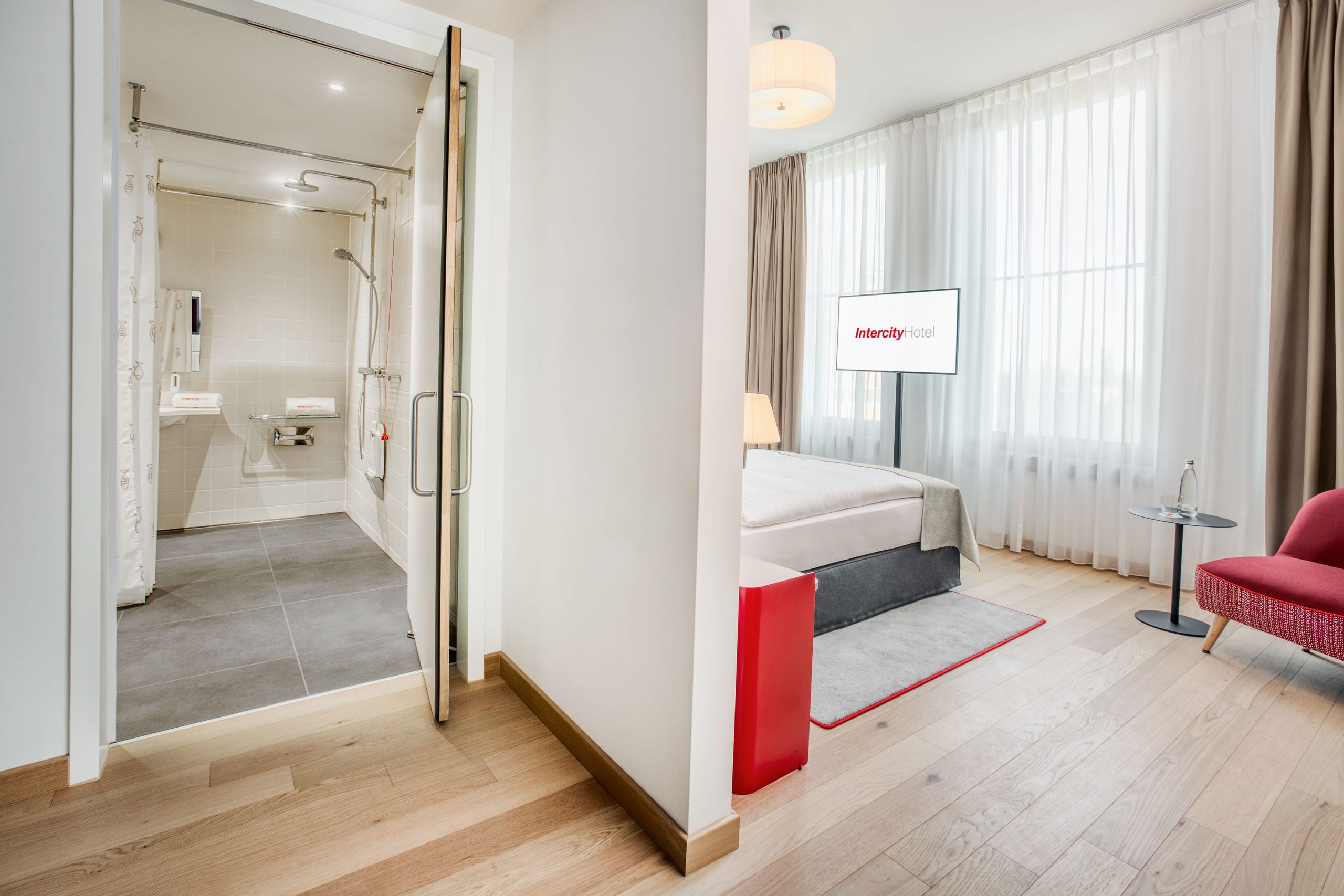IntercityHotel Hamburg-Barmbek - Mozgássérültek számára akadálymentesített szoba