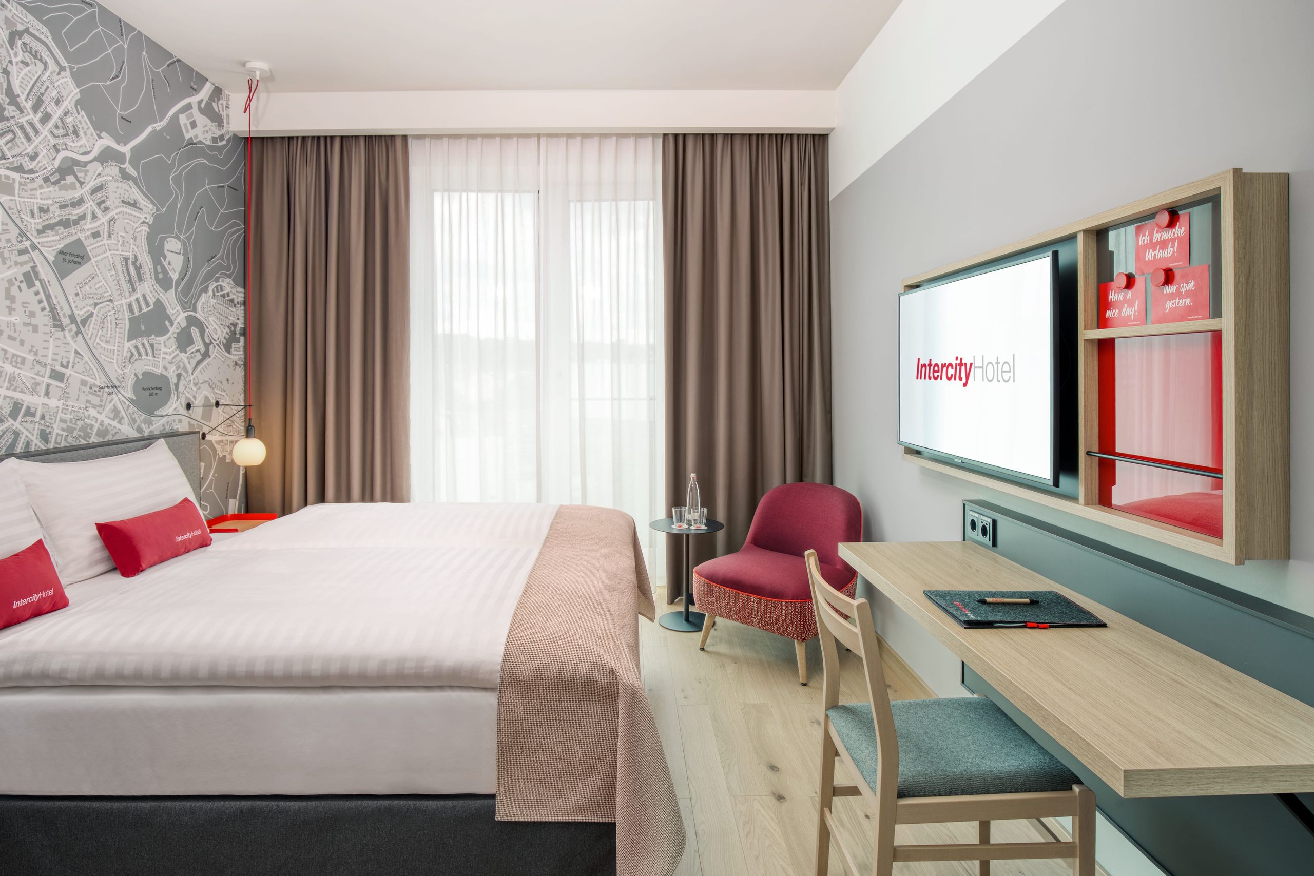 Hotel in Saarbrucken | IntercityHotel Saarbrücken - Business Double Zimmer