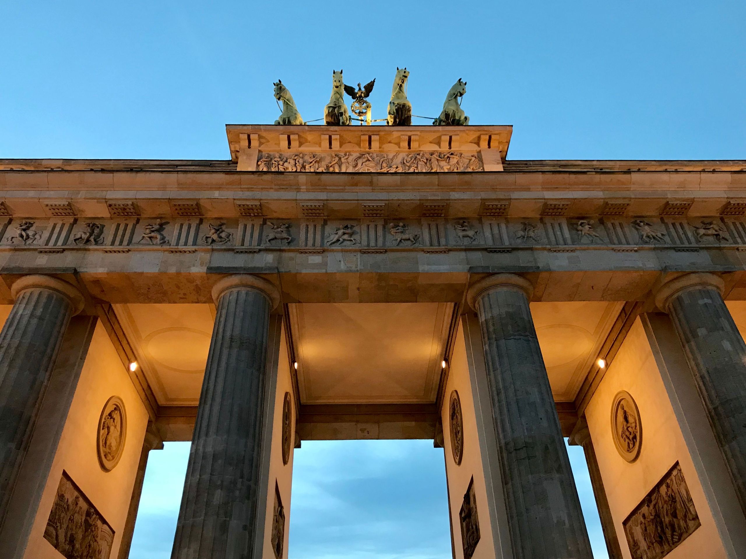 Portão de Berlim Brandenburgo