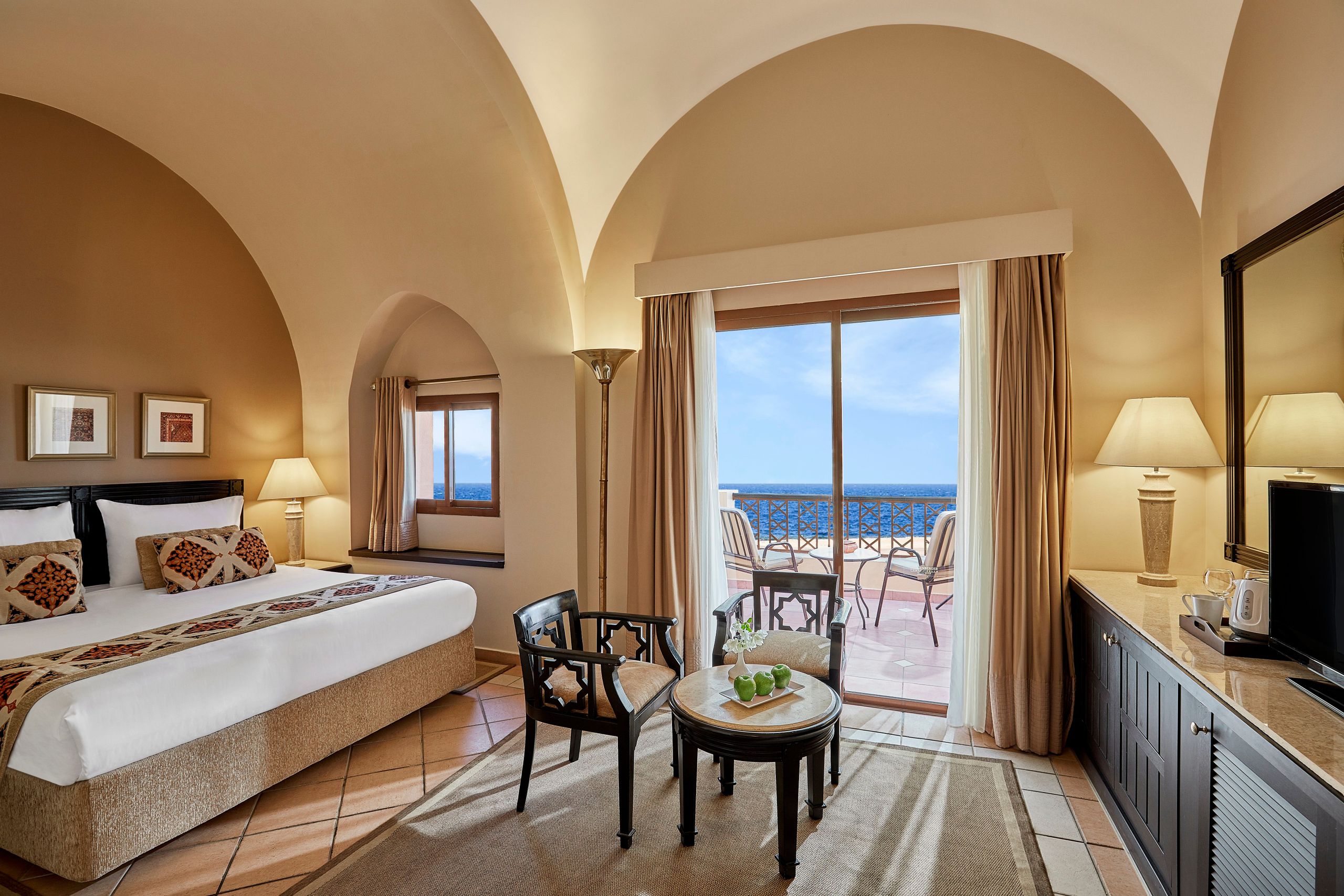 Steigenberger Coraya Beach Hotel - Marsa Alam - Quarto superior sea- com cama Queen-size