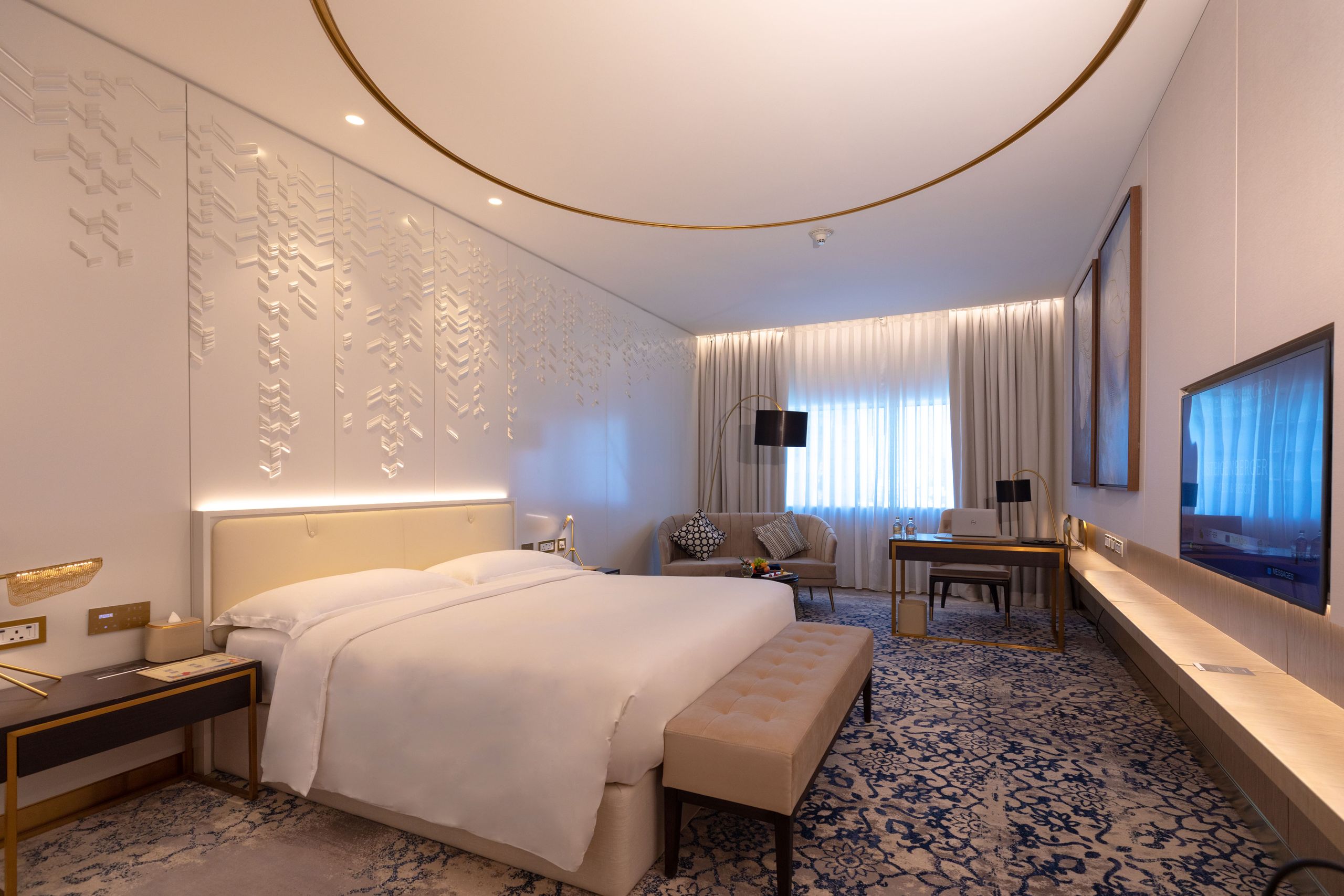 Hotel em Doha - Steigenberger Hotel Doha - Quarto de dormir