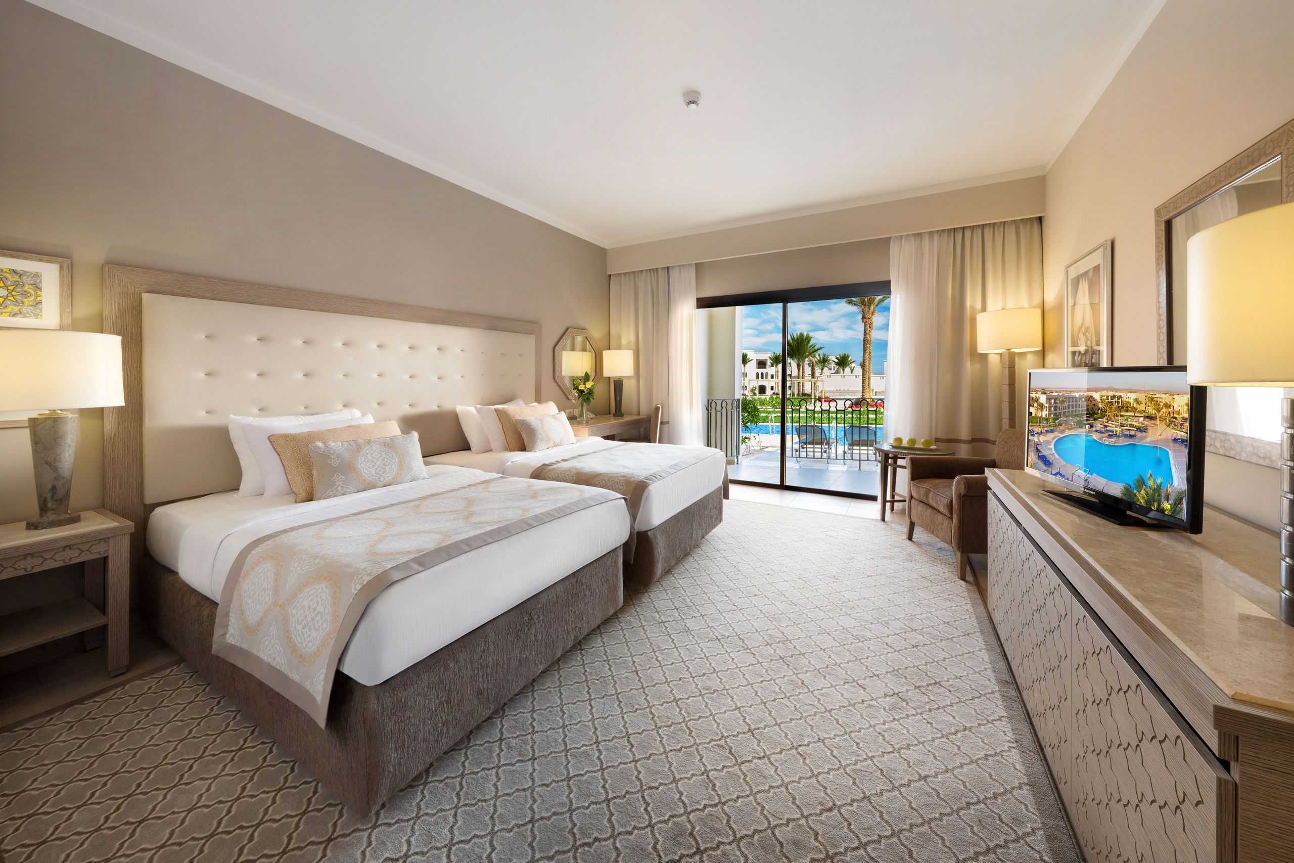 Steigenberger Alcazar - Sharm El Sheikh - Superior-værelse Swim-Up med separate senge
